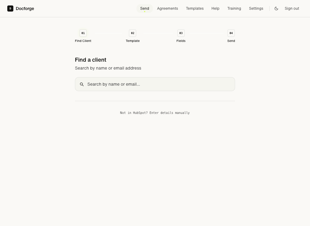 Docforge preview